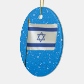 フラグ国際的- SRF セラミックオーナメント (左)