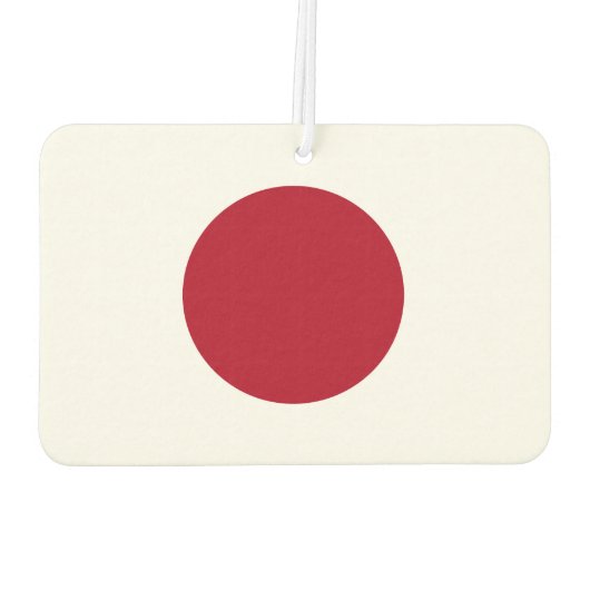 フラグ日本の カーエアーフレッシュナー (裏面)