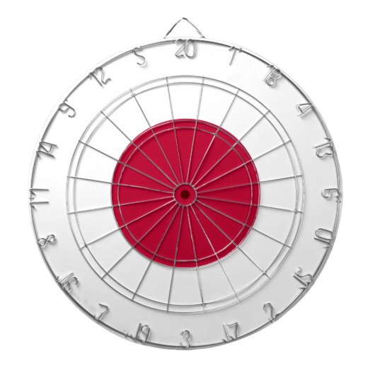 フラグ日本の ダーツボード (正面)