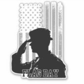 フラグ日 シール (正面)