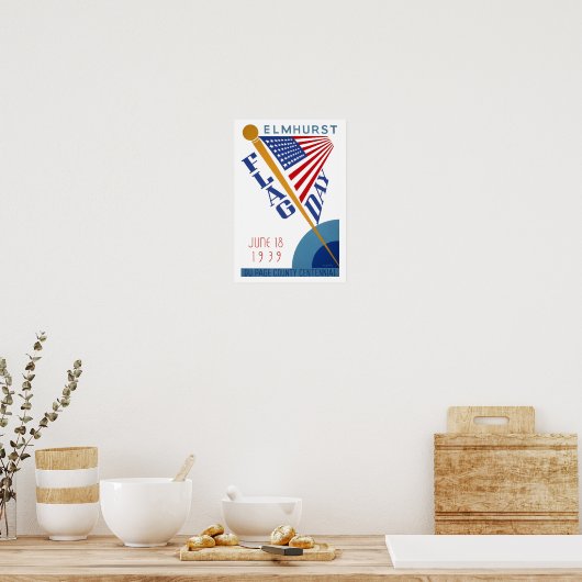 フラグ日 ポスター (キッチン)