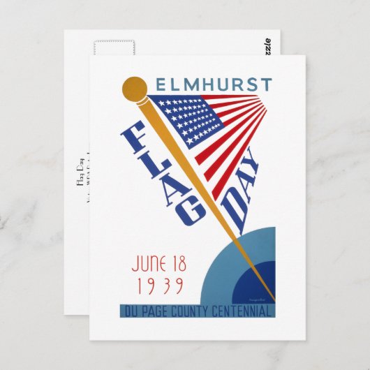 フラグ日 ポストカード (正面/裏面)