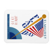 フラグ日 マグネット (横)