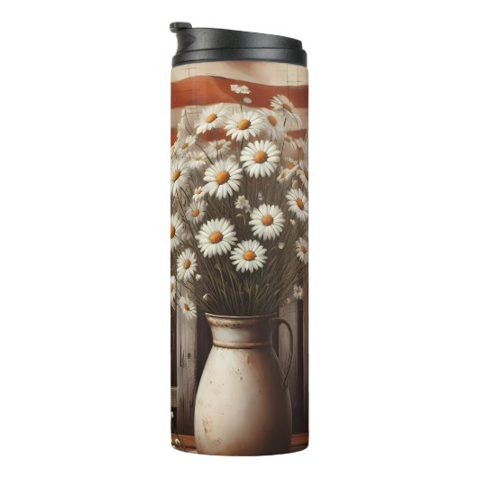 フラグ素朴とデイジーチャーム タンブラー (回転右)