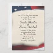 フラグ結婚式招待状 招待状 (正面)