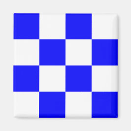 フラグ航海のアルファベットの信号文字N （11月） マグネット