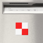 フラグ航海のアルファベット記号U (Uniform) マグネット (インサイチュ (食洗機))