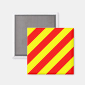 フラグ航海のアルファベット記号Y （ヤンキー） マグネット (正面/裏面)