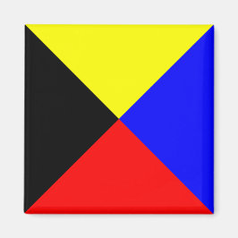 フラグ航海のアルファベット記号Z （ズル） マグネット