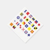 フラグ航海のグラフ スタンダードカクテルナプキン (角)