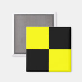 フラグ航海のシグナル文字L （リマ） マグネット (正面/裏面)