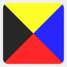 フラグ航海のシグナル文字Z (Zulu)