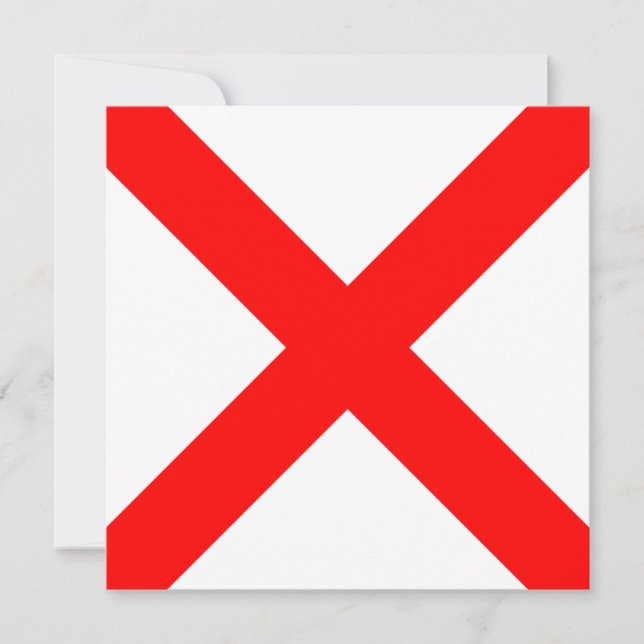 フラグ航海のシグナルVictor Letter V (正面)