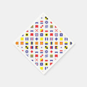 フラグ航海のパターン スタンダードカクテルナプキン (角)