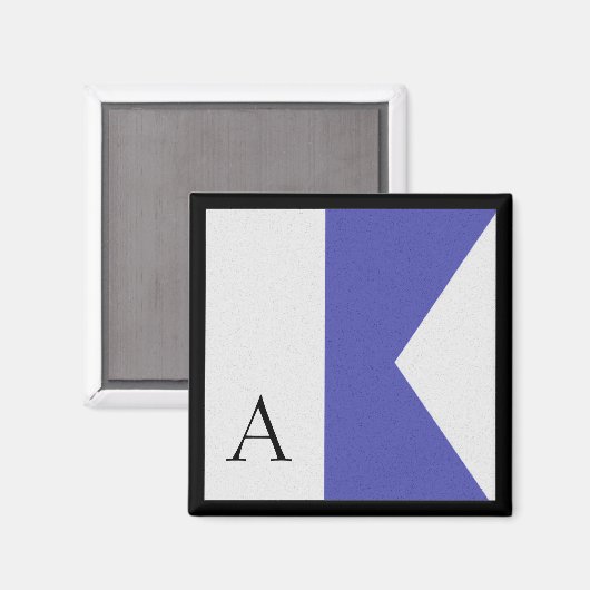 フラグ航海のマグネットアルファベット文字A マグネット (正面/裏面)