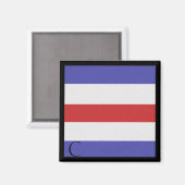 フラグ航海のマグネットアルファベット文字C マグネット (正面/裏面)