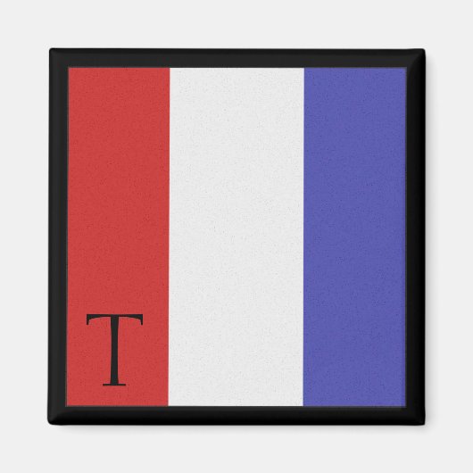 フラグ航海のマグネットアルファベット文字T マグネット (正面)