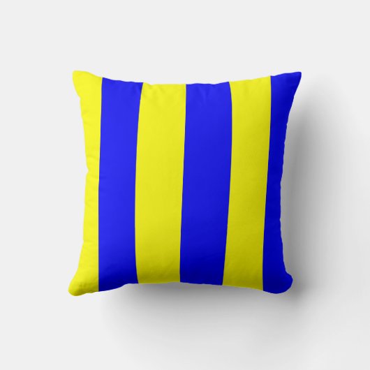 フラグ航海の信号文字G (ゴルフ) クッション (裏面)