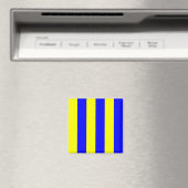 フラグ航海の信号文字G (ゴルフ) マグネット (インサイチュ (食洗機))