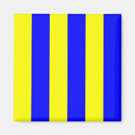 フラグ航海の信号文字G （ゴルフ） マグネット