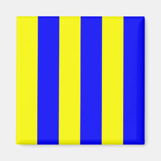 フラグ航海の信号文字G （ゴルフ） マグネット