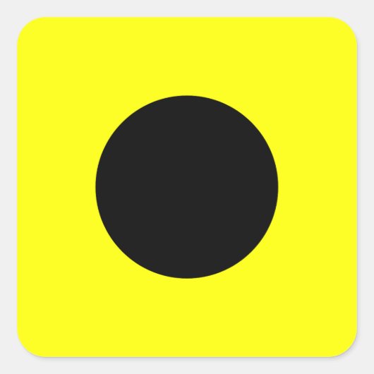 フラグ航海の信号文字I (インド) スクエアシール (正面)