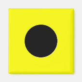 フラグ航海の信号文字I （インド） マグネット (正面)