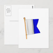 フラグ航海の'A' ポストカード (正面/裏面)