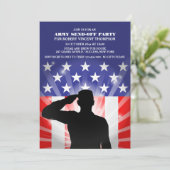 フラグ軍隊送出招待状 招待状 (スタンド正面)