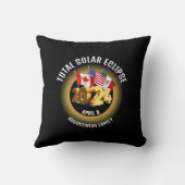 フラグ2024皆既食太陽のファミリー クッション (裏面)