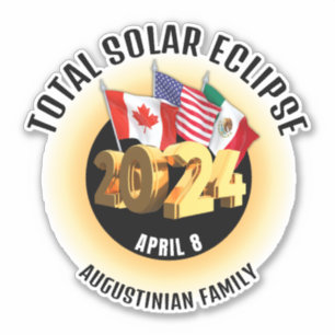 フラグ2024 TOTAL 太陽の ECLIPSEファミリーステッカー シール