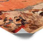 フラグ・カーンの指導の下でモンゴル人 ポスター (角)