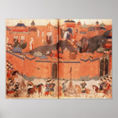 フラグ・カーンの指導の下でモンゴル人 ポスター (正面)