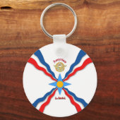 フラグ キーホルダー (正面)