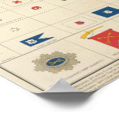 フラグ、バッジなど ポスター (角)