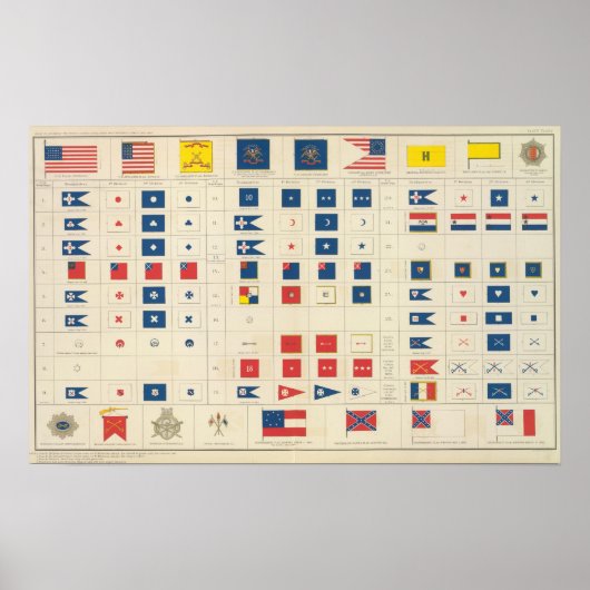 フラグ、バッジなど ポスター (正面)