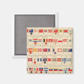 フラグ、バッジ マグネット (正面/裏面)