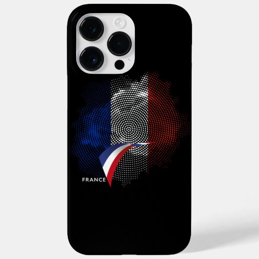 フラグ フランス国旗 Case-Mate iPhoneケース (裏面)