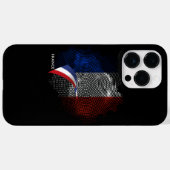 フラグ フランス国旗 Case-Mate iPhoneケース (裏面 (横))
