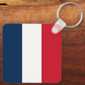フラグ フランス キーホルダー (裏面)
