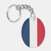 フラグ フランス キーホルダー (正面左)