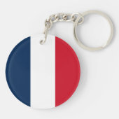 フラグ フランス キーホルダー (裏面)
