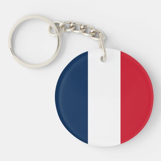 フラグ フランス キーホルダー (正面)