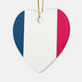 フラグ フランス セラミックオーナメント (左)