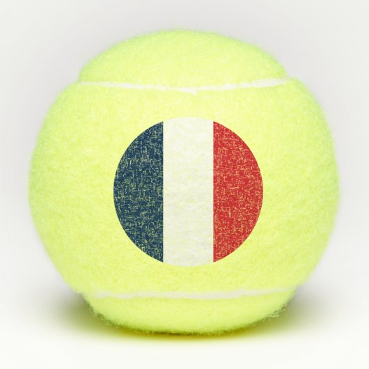 フラグ フランス テニスボール (正面)