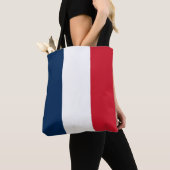 フラグ フランス トートバッグ (クローズアップ)