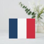 フラグ フランス ポストカード (スタンド正面)