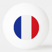 フラグ フランス 卓球ボール (正面)