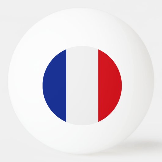 フラグ フランス 卓球ボール (裏面)