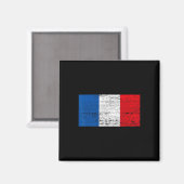 フラグ フランス 国旗 フランス万歳 マグネット (正面/裏面)